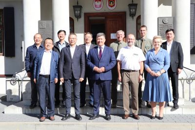 Chińska delegacja z wizytą w Głownie