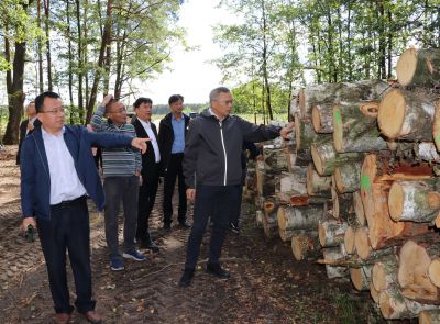 Chińska delegacja z wizytą w Głownie